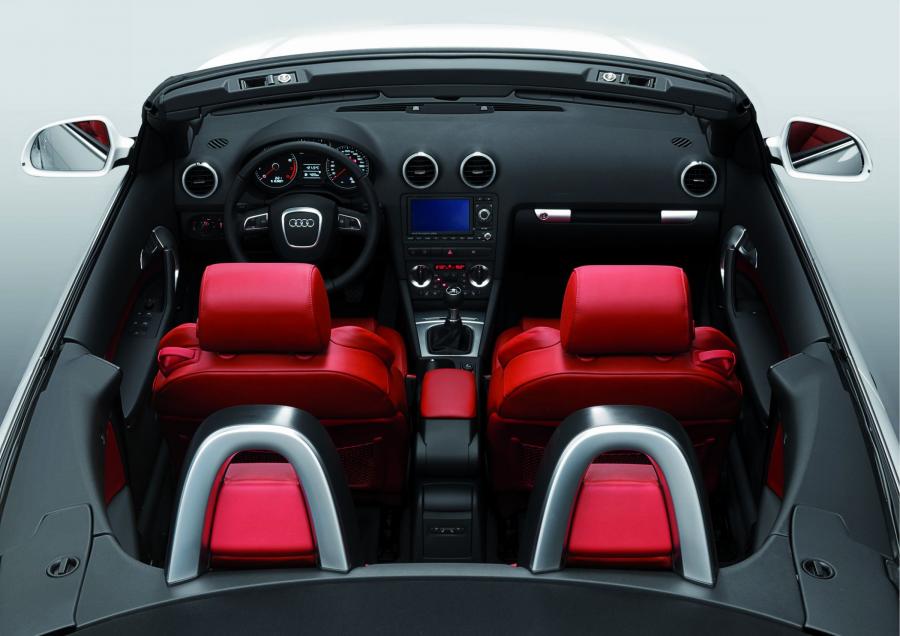 Интерьер Audi A3 2.0T S-Line Cabriolet (8PA) 2008 года  (фото 34 из 49)